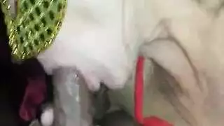 جنس أعمى مع كس مشعر وتدليك بالثدي